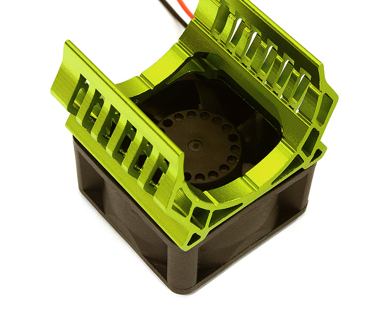 36mm Motor Heatsink+40x40mm Cooling Fan 17k rpm for Most 1/10 On-Road & Off-Road