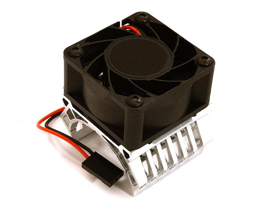 36mm Motor Heatsink+40x40mm Cooling Fan 17k rpm for Most 1/10 On-Road & Off-Road