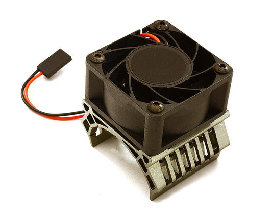 36mm Motor Heatsink+40x40mm Cooling Fan 17k rpm for 1/10 TR-MT10E & TRX-4