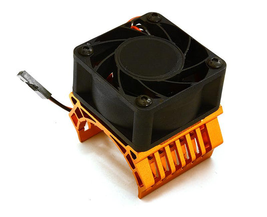 36mm Motor Heatsink+40x40mm Cooling Fan 17k rpm for 1/10 TR-MT10E & TRX-4