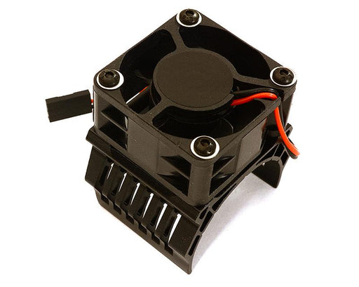 42mm Motor Heatsink+40x40mm Cooling Fan 16k rpm for 1/10 Summit & E-Revo