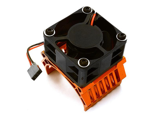 42mm Motor Heatsink+40x40mm Cooling Fan 16k rpm for 1/10 Summit & E-Revo