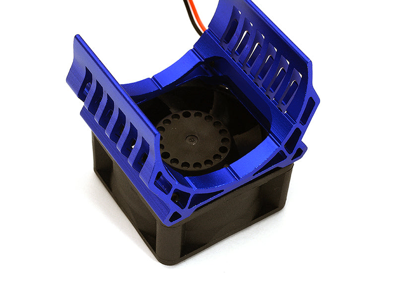 42mm Motor Heatsink+40x40mm Cooling Fan 17k rpm for 1/10 Summit & E-Revo | Slayer | E-Revo 2.0 (2018+)