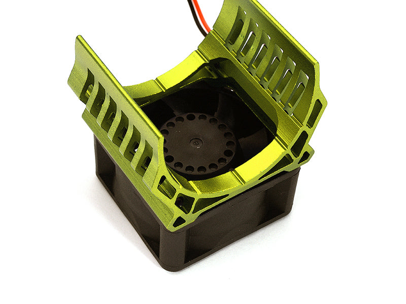 42mm Motor Heatsink+40x40mm Cooling Fan 17k rpm for 1/10 Summit & E-Revo | Slayer | E-Revo 2.0 (2018+)