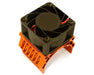 42mm Motor Heatsink+40x40mm Cooling Fan 17k rpm for 1/10 Summit & E-Revo