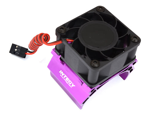 42mm Motor Heatsink+40x40mm Cooling Fan 17k rpm for 1/10 Summit & E-Revo