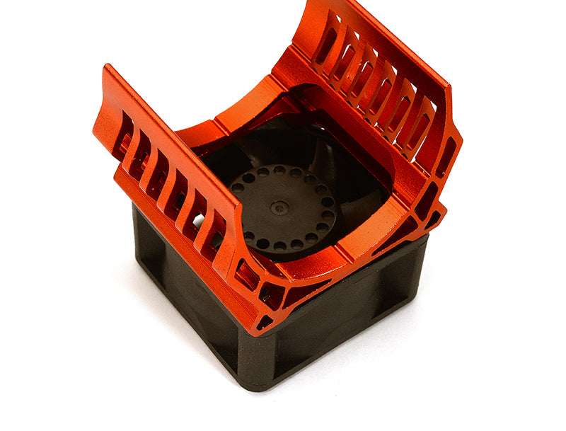 42mm Motor Heatsink+40x40mm Cooling Fan 17k rpm for 1/10 Summit & E-Revo