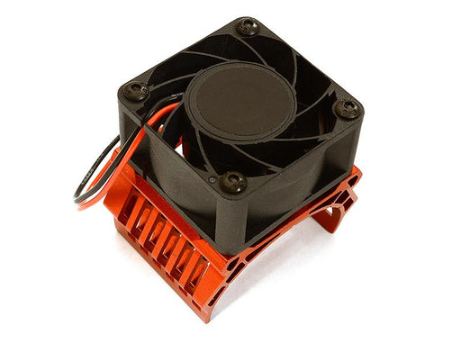 42mm Motor Heatsink+40x40mm Cooling Fan 17k rpm for 1/10 Summit & E-Revo