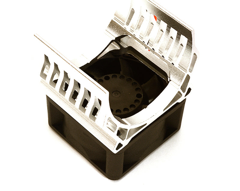 42mm Motor Heatsink+40x40mm Cooling Fan 17k rpm for 1/10 Summit & E-Revo | Slayer | E-Revo 2.0 (2018+)