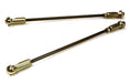 Alloy Rear Upper Adjustable Suspension Links for 1/7 Unlimited Desert Racer