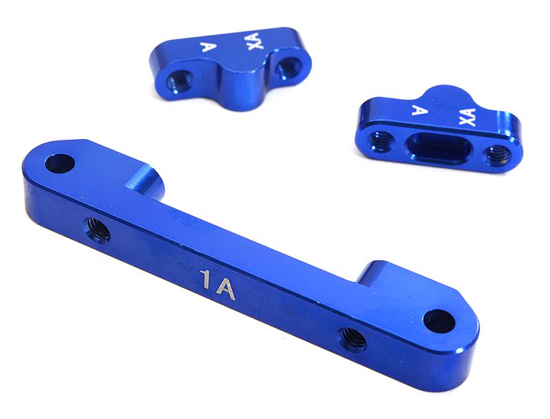 Billet Machined Alloy Front Suspension Mount Set for Tamiya 1/10 TA07 PRO