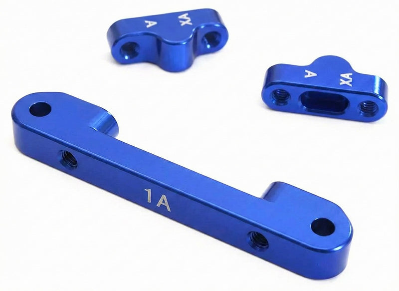 Billet Machined Alloy Front Suspension Mount Set for Tamiya 1/10 TA07 PRO