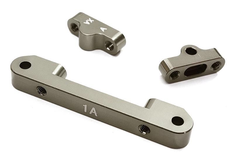 Billet Machined Alloy Front Suspension Mount Set for Tamiya 1/10 TA07 PRO