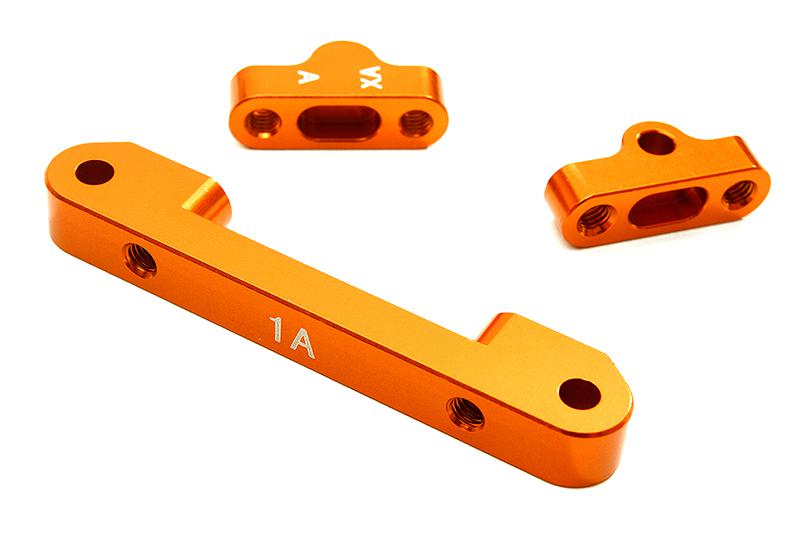 Billet Machined Alloy Front Suspension Mount Set for Tamiya 1/10 TA07 PRO