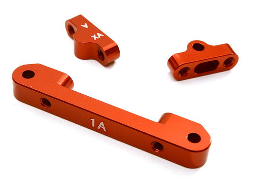 Billet Machined Alloy Front Suspension Mount Set for Tamiya 1/10 TA07 PRO