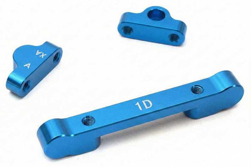 Billet Machined Alloy Rear Suspension Mount Set for Tamiya 1/10 TA07 PRO
