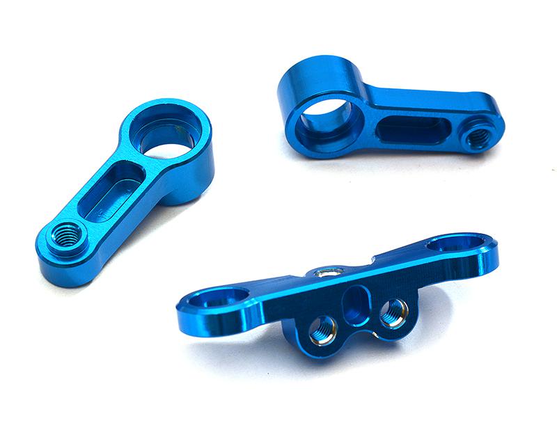 Billet Machined Alloy Steering Bell Crank for Tamiya 1/10 TA07 PRO