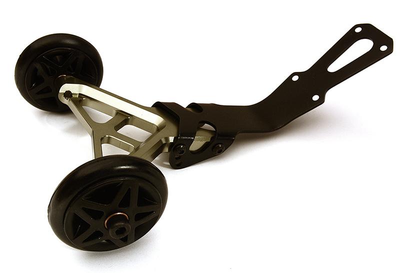 Billet Machined Wheelie Bar for Traxxas 1/10 Rustler 4X4