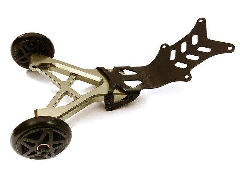 Billet Machined Wheelie Bar for Traxxas T-Maxx Monster Truck