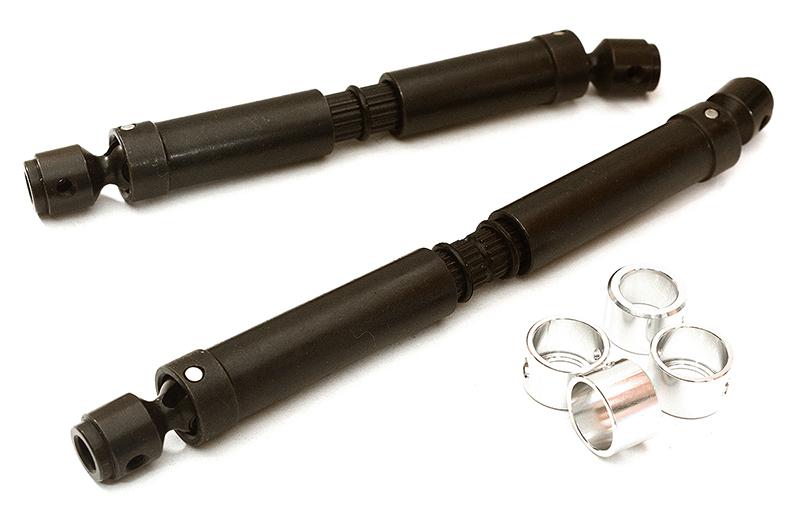 Billet Machined Center Drive Shafts for Traxxas TRX-4 Crawler (12.8in WB)
