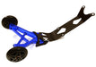 Blue Billet Machined Wheelie Bar for Traxxas E-Revo 2.0 (1/10 Scale)