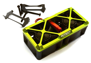 Green Twin Cooling Fan Kit 17,000 RPM for Traxxas X-Maxx - Ultra High Speed