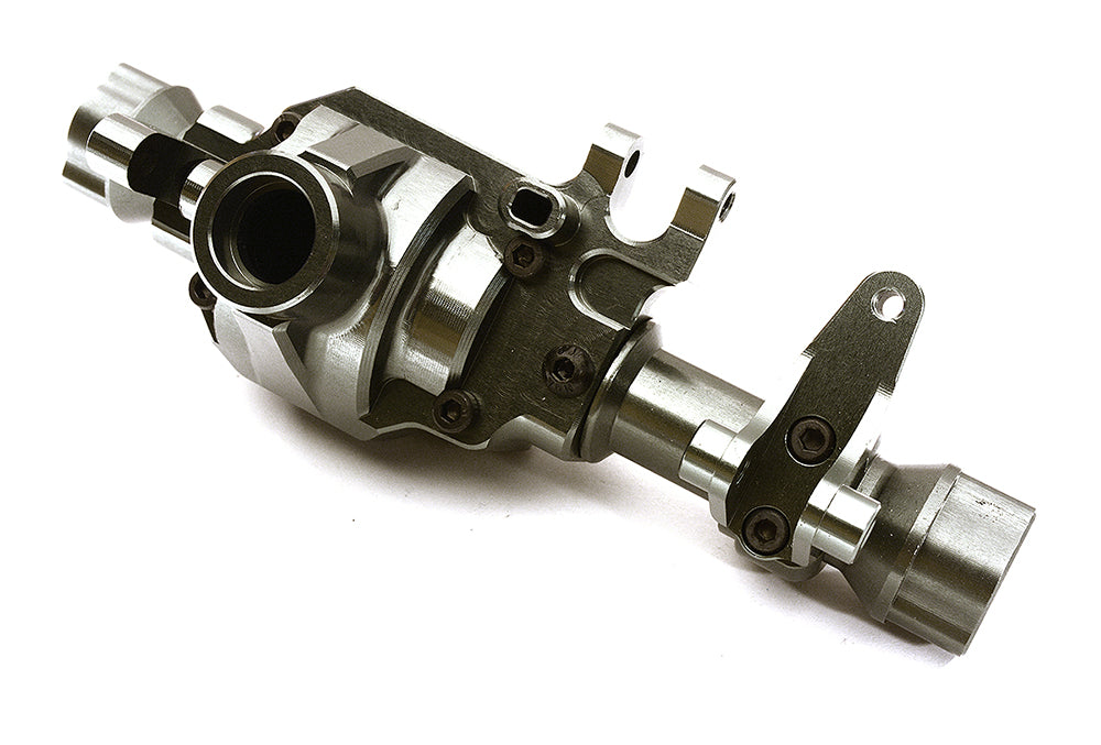 Billet Machined Front Axle Housing for Traxxas TRX-4 Scale & Trail Crawler - Gun
