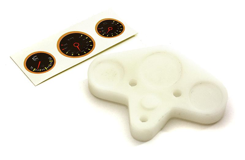 Realistic Center Instrument Panel for Tamiya T3-01