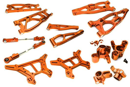 Orange Machined Alloy Suspension Upgrade Kit for Arrma Kraton 6S BLX 1/8 Scale