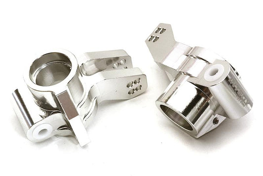 Silver Billet Machined Rear Hub Carriers for Arrma Kraton 6S BLX (1/8 Scale)