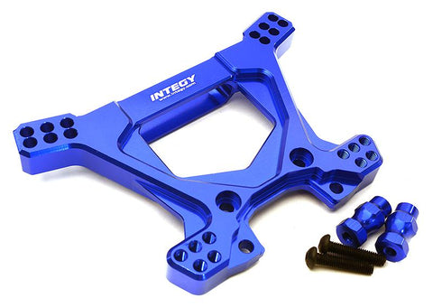 Billet Machined Alloy Rear Shock Tower for Traxxas 1/10 Rustler 4X4