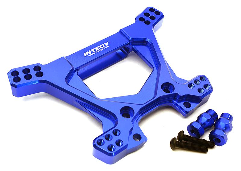 Billet Machined Alloy Rear Shock Tower for Traxxas 1/10 Rustler 4X4