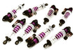 Billet Machined Piggyback Shock Set (8) for Traxxas 1/10 Scale E-Maxx Brushless