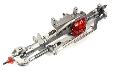 Billet Machined Complete Front Axle Assembly for Axial 1/10 Wraith 2.2