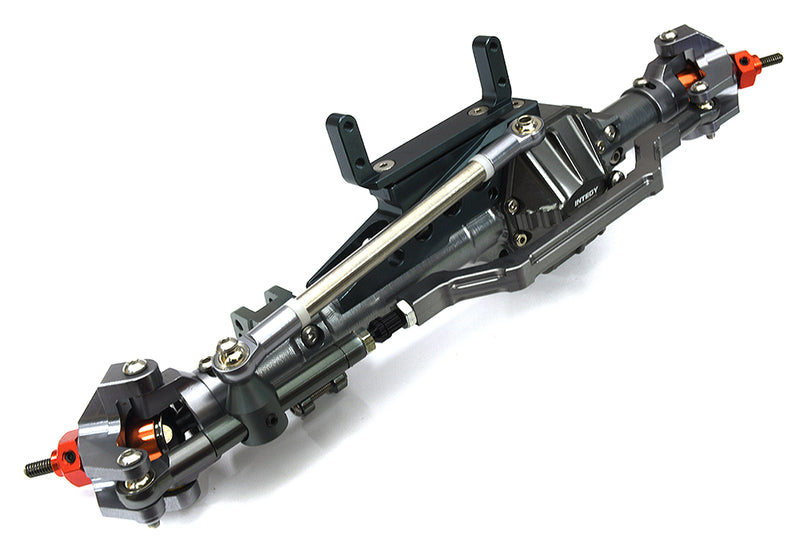 Billet Machined Complete Front Axle Assembly for Axial 1/10 Wraith 2.2
