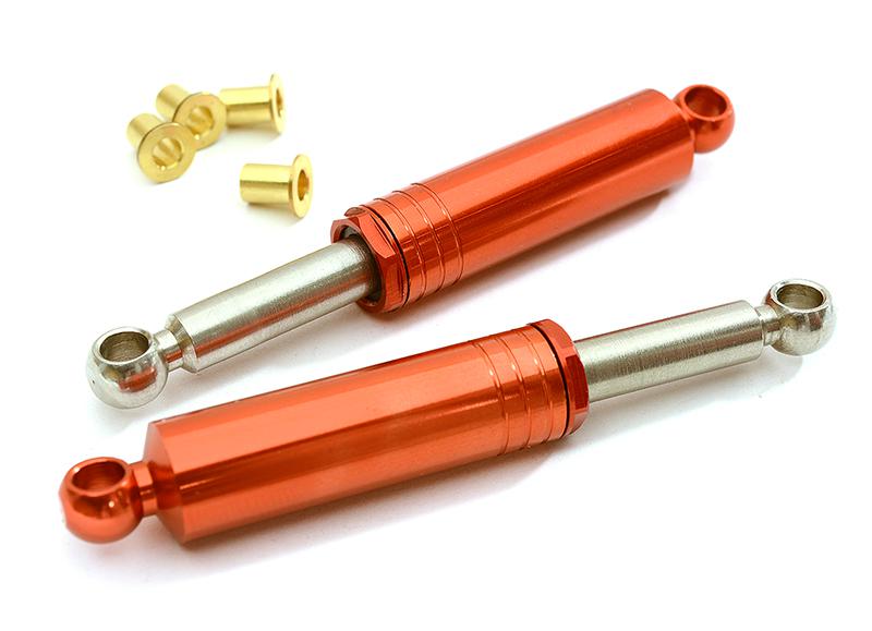 Realistic 60mm Off-Road Shock Set (2) for 1/10 Scale Rock Crawler & Scale Trucks