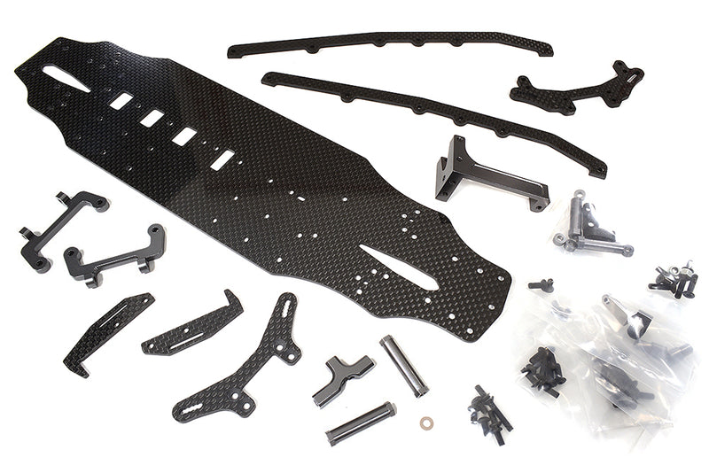 Carbon Fiber Chassis Conversion Kit for Tamiya 1/10 TA07