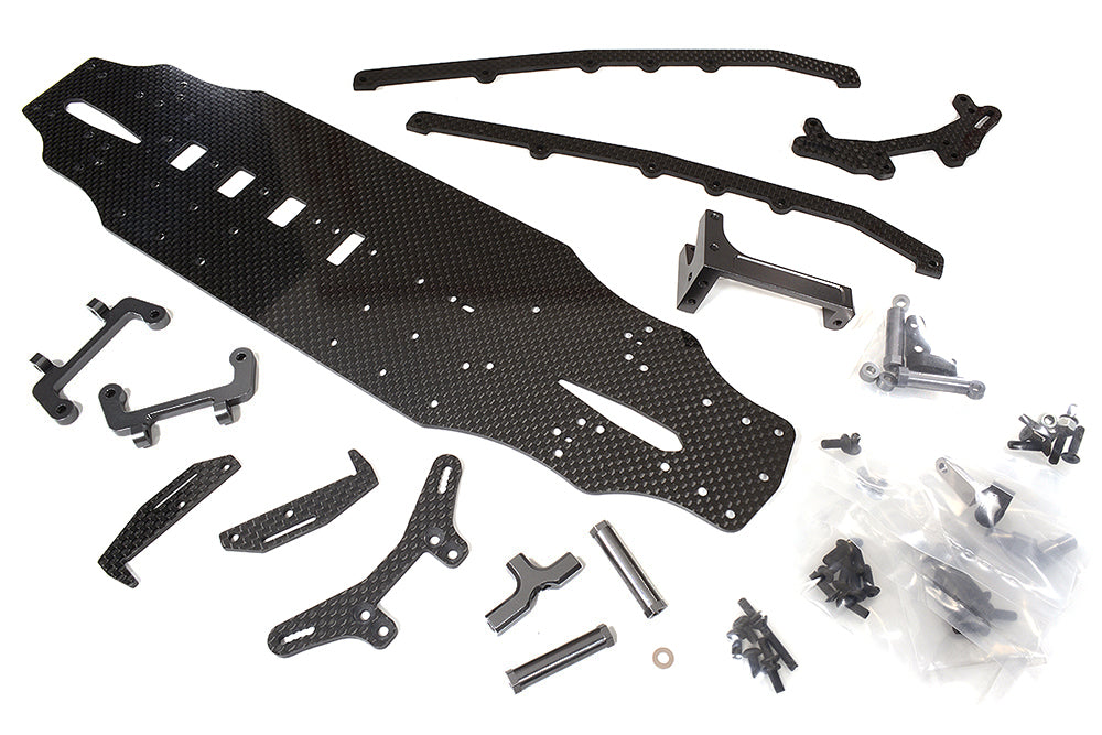Carbon Fiber Chassis Conversion Kit for Tamiya 1/10 TA07