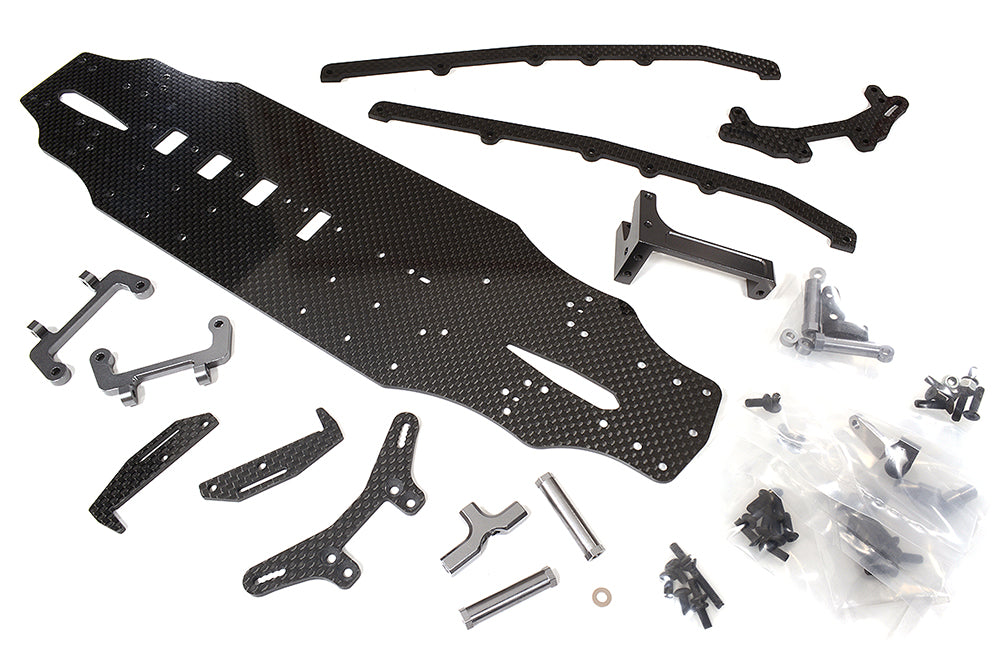 Carbon Fiber Chassis Conversion Kit for Tamiya 1/10 TA07