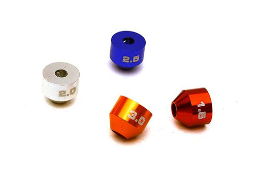 Alloy Tool Tip Color Coding Identifier Add-On (4) for Metric Sizes w/ 3mm ID