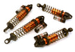 Machined Piggyback Shock Set (4) for Traxxas 1/10 Stampede 4X4 & Rustler 4X4