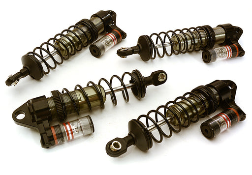 Billet Machined Piggyback Shock Set (4) for Traxxas 1/10 Bandit 2WD