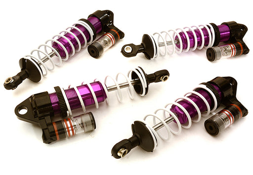 Billet Machined Piggyback Shock Set (4) for Traxxas 1/10 Bandit 2WD