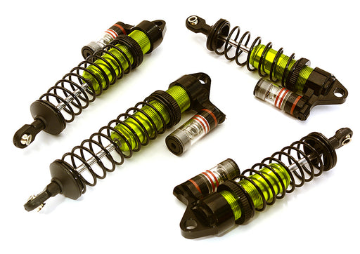 Billet Machined Piggyback Shock Set (4) for Traxxas 1/10 Slash 2WD & Nitro Slash