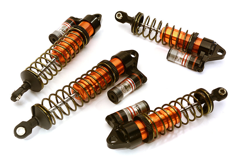 Billet Machined Piggyback Shock Set (4) for Traxxas 1/10 Stampede 2WD & Bigfoot