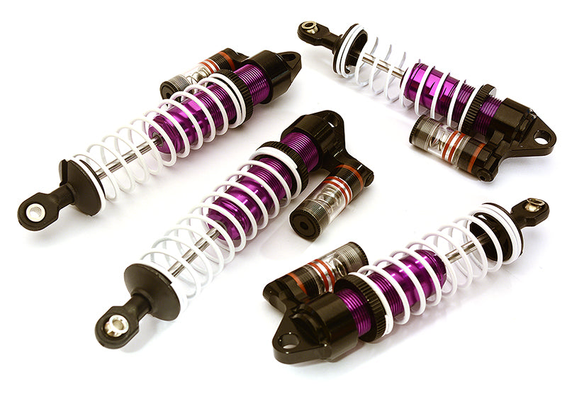 Billet Machined Piggyback Shock Set (4) for Traxxas 1/10 Stampede 2WD & Bigfoot