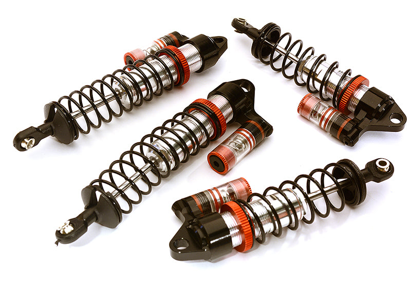 Billet Machined Piggyback Shock Set (4) for Traxxas 1/10 Stampede 2WD & Bigfoot