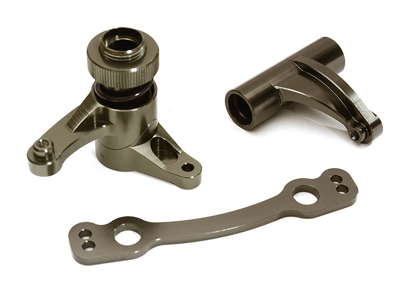 Billet Machined Alloy Steering Bell Crank Set for Arrma 1/8 Kraton 6S BLX