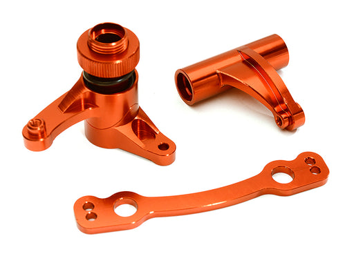 Billet Machined Alloy Steering Bell Crank Set for Arrma 1/8 Kraton 6S BLX