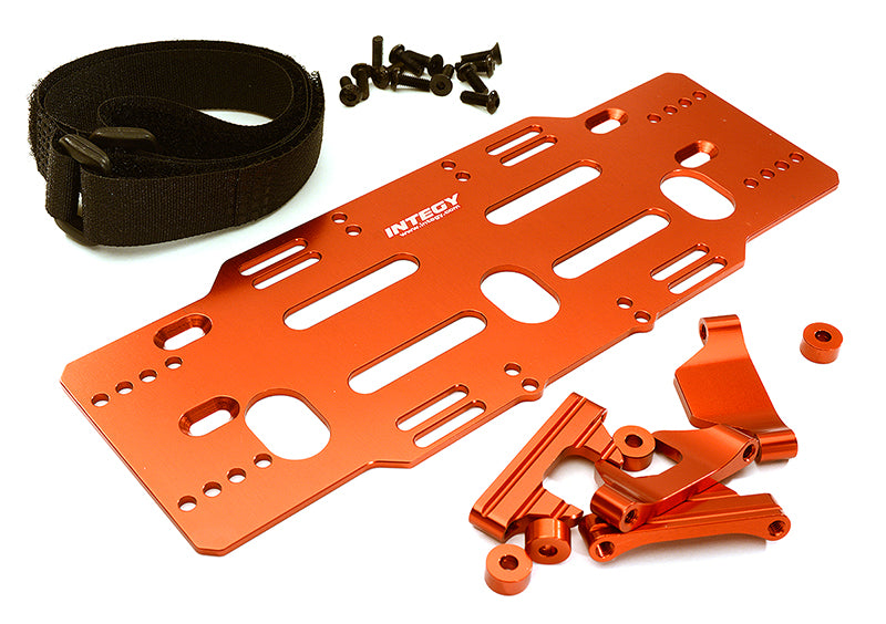 Adjustable Battery Mounting Plate w/ Straps for Arrma Kraton/Senton(6S BLX Only)